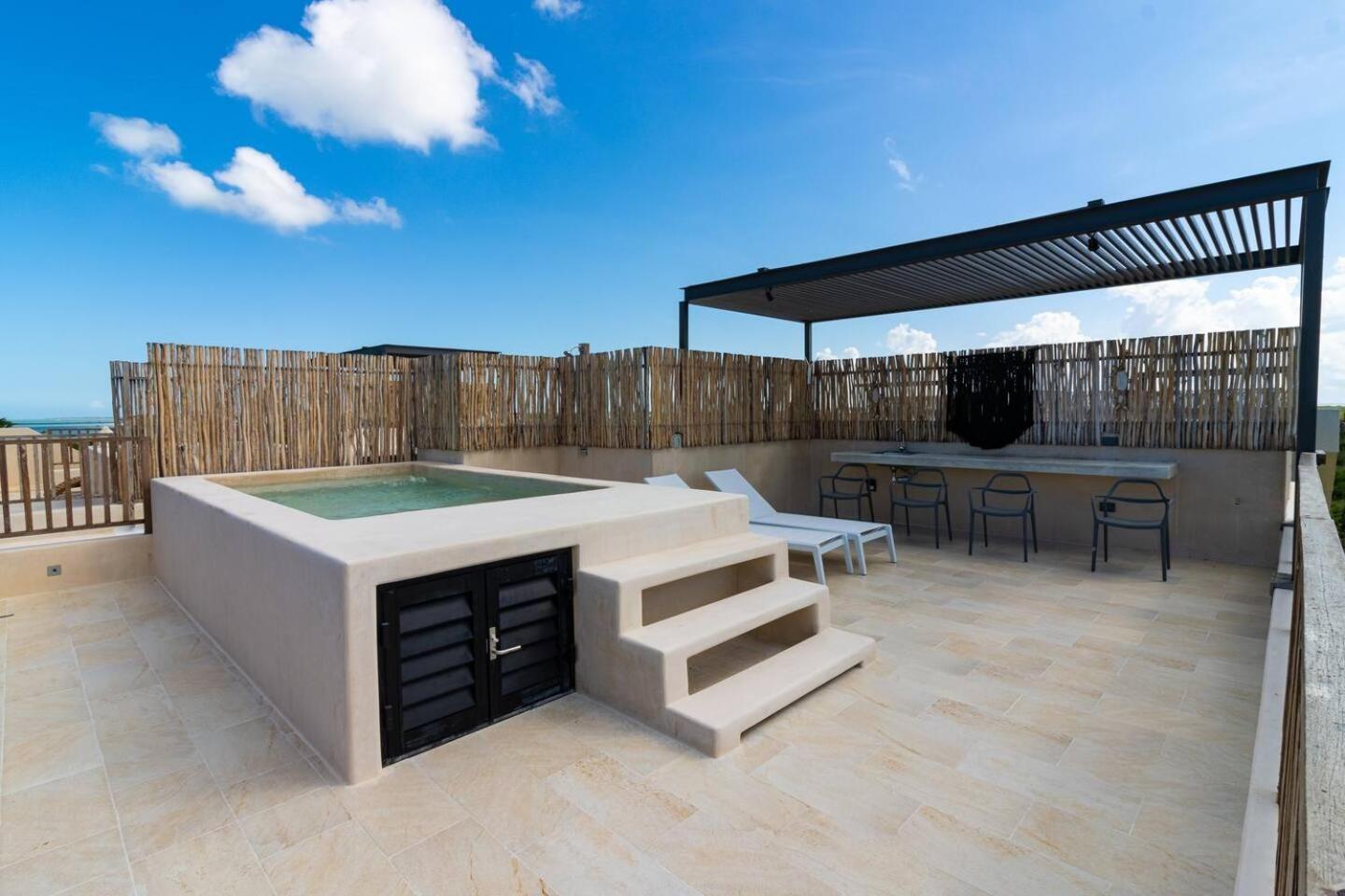 Beautiful Ocean View Penthouse With Private Pool -C301 Hotel Isla Holbox Ngoại thất bức ảnh